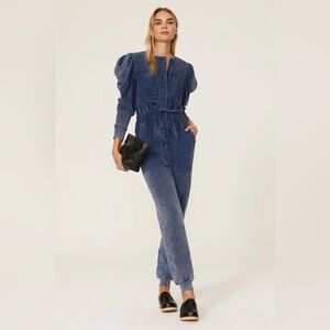 Ulla Johnson Sadie Puff-Sleeve Jumpsuit
